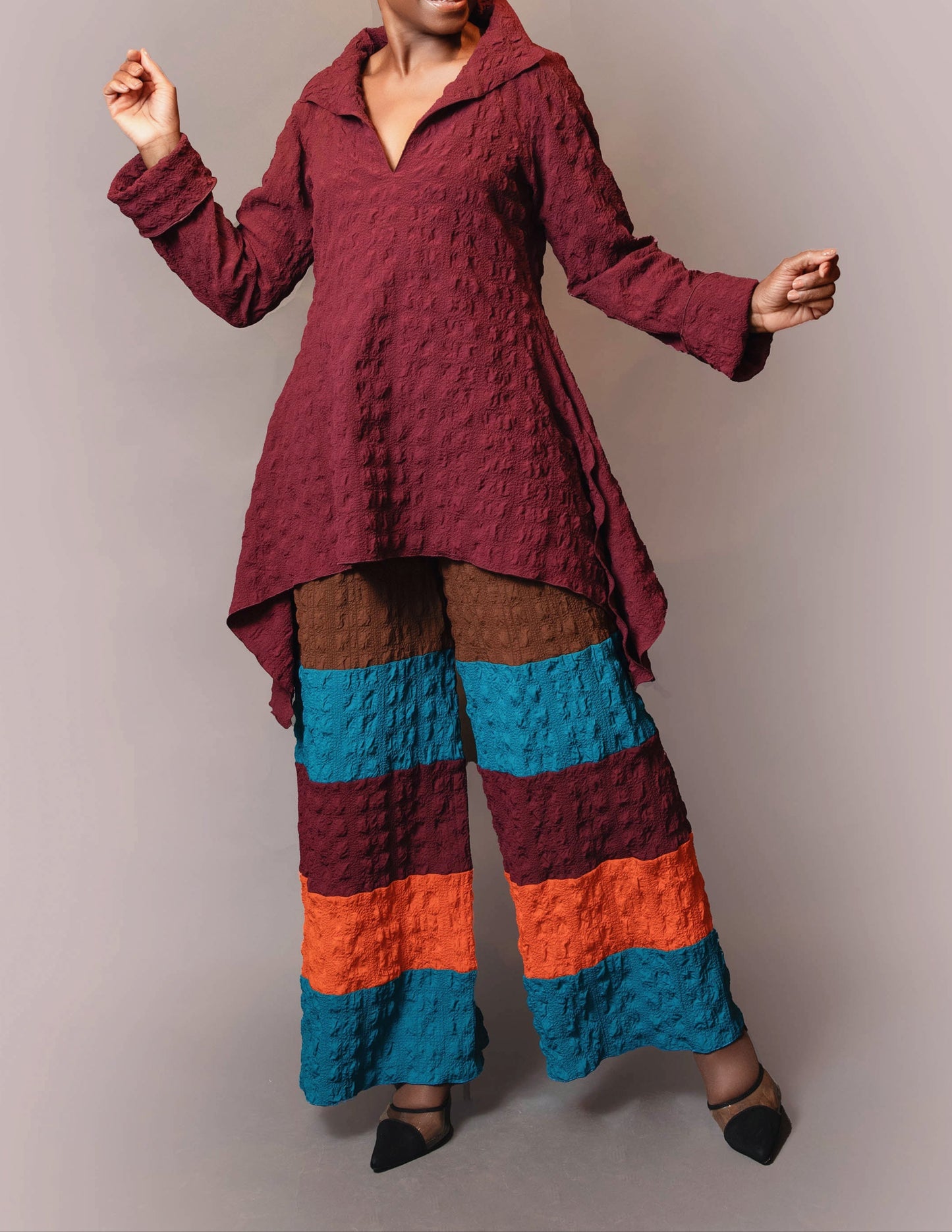 Color block pant