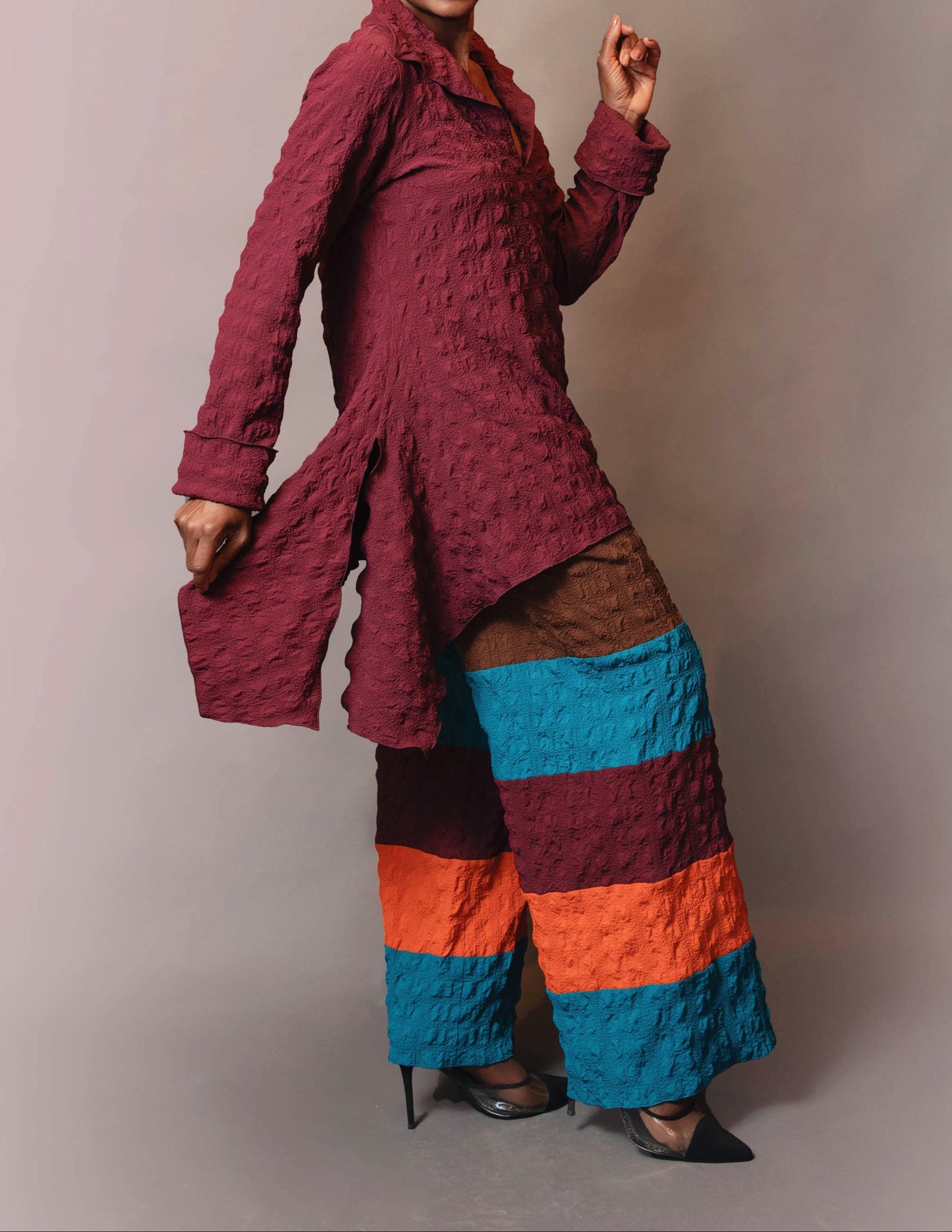 Color block pant