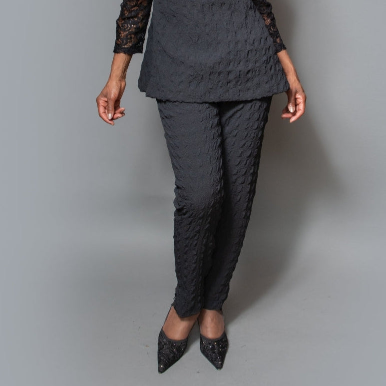 Slim pucker pant