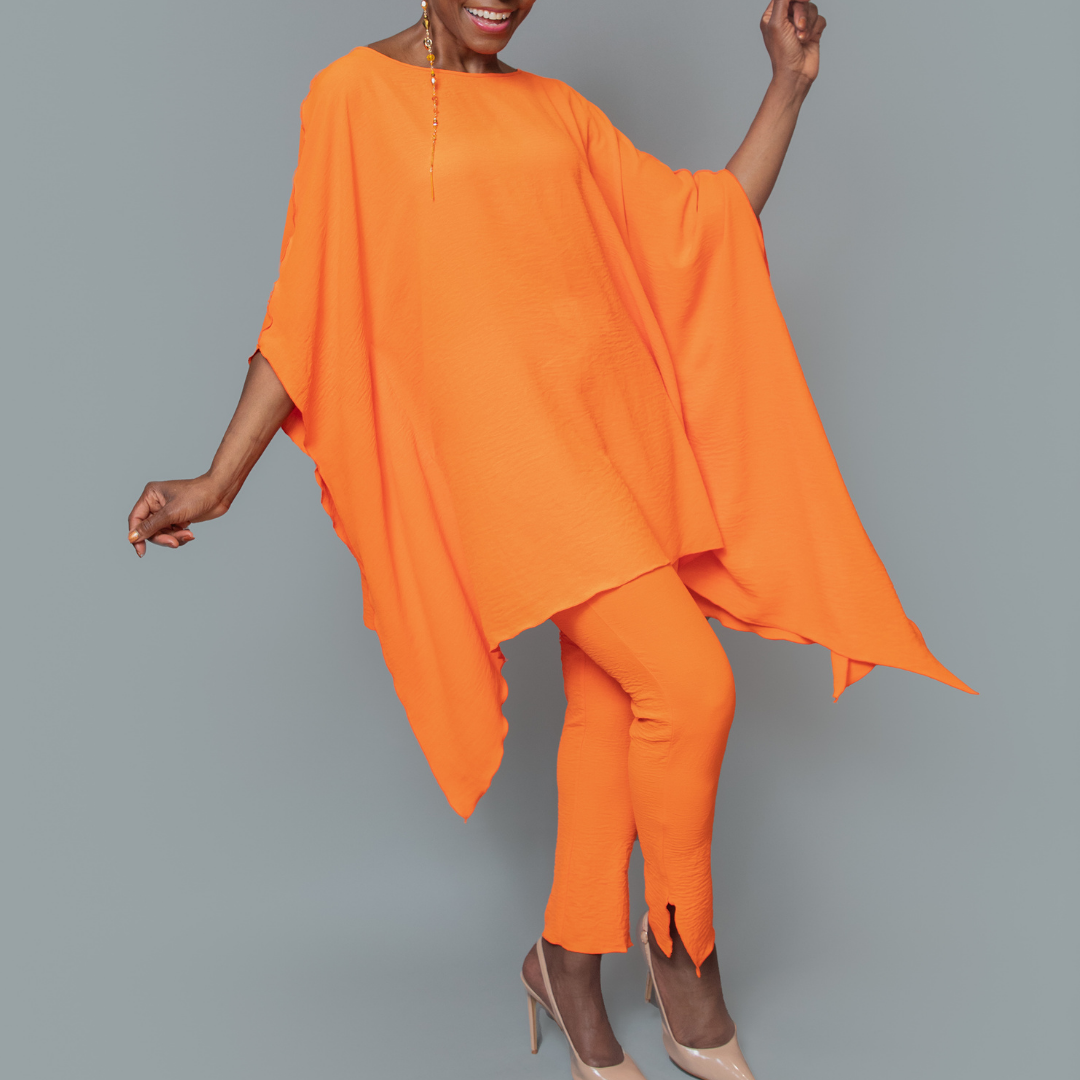 Asymmetric tunic