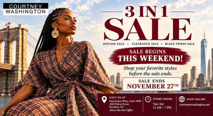 Courtney Washington Fall Sale: 3-in-1 Event with Exclusive Fashion Discounts