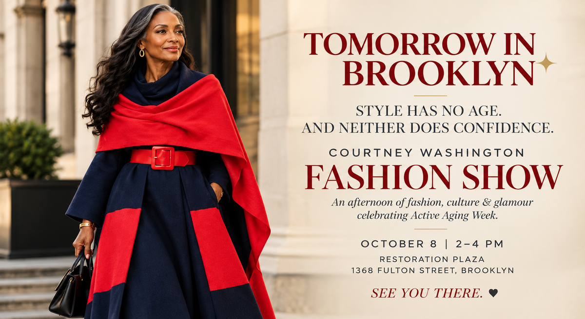 Courtney Washington Fashion Show in Brooklyn: Celebrating Style at Every Age