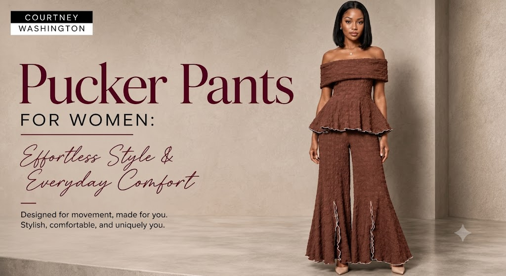 Pucker Pants for Women: Effortless Style & Everyday Comfort