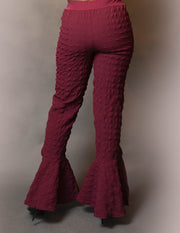 Cigarette bell slit pant