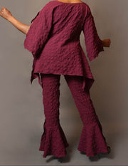 Cigarette bell slit pant