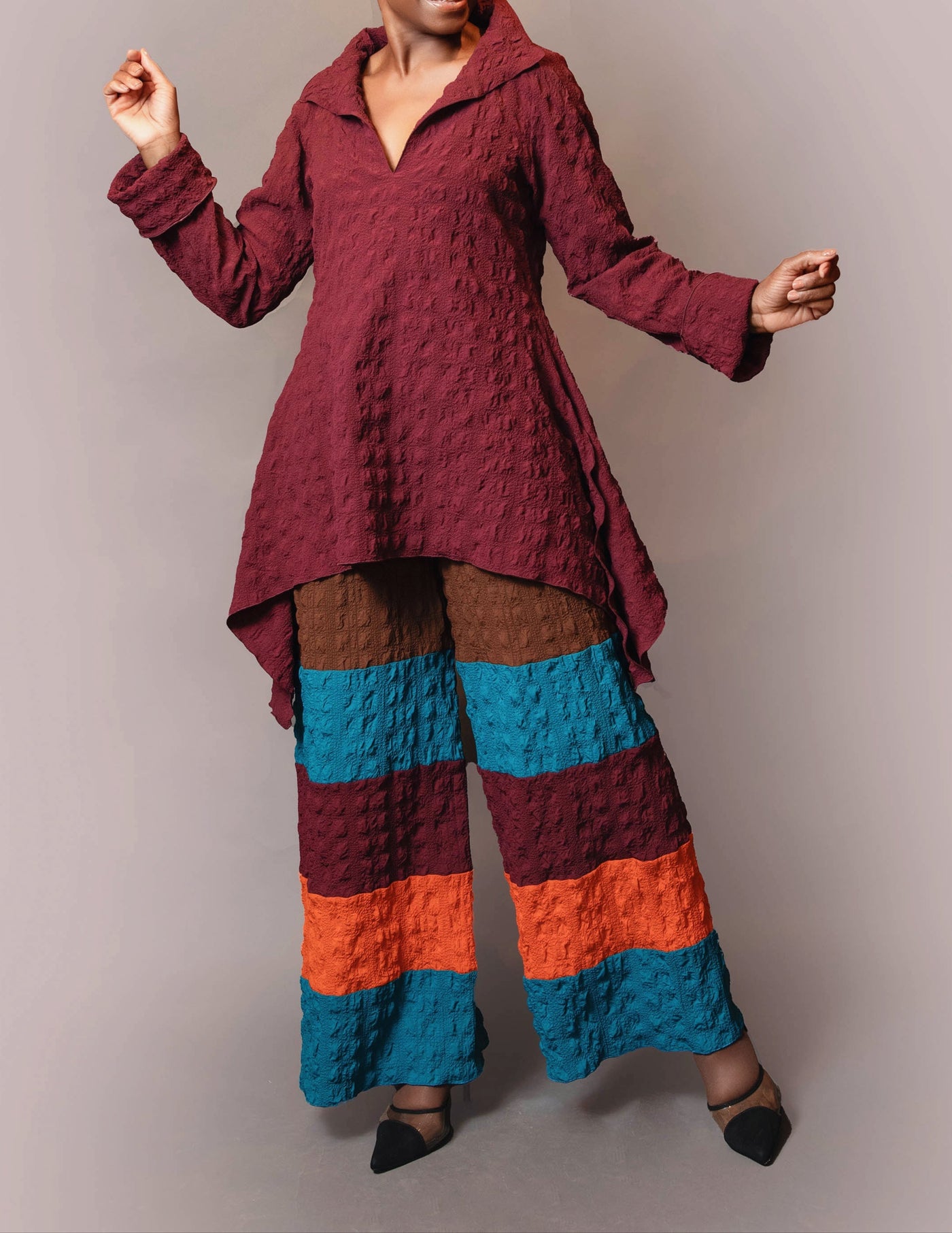 Color block pant