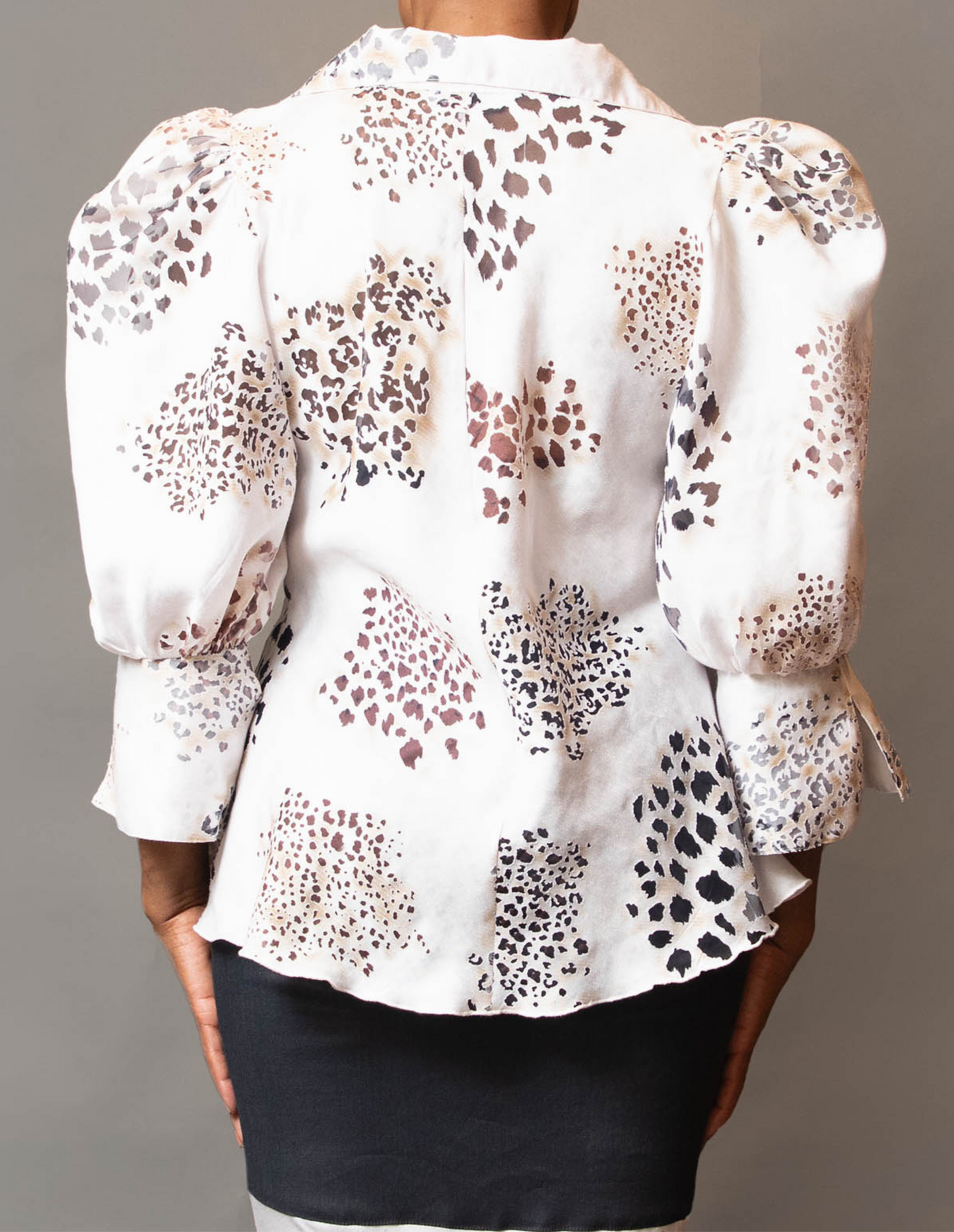 Slit neck top