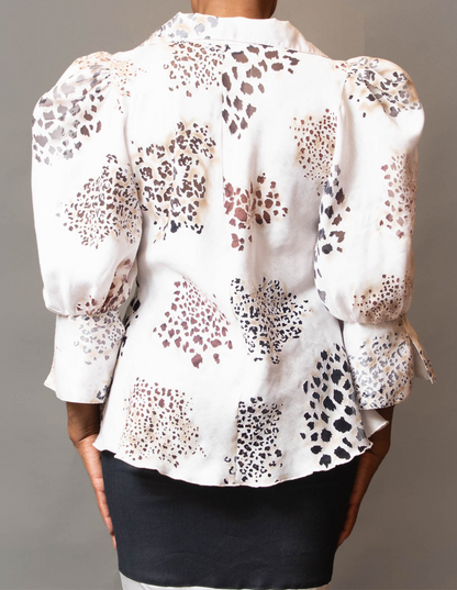 Slit neck top
