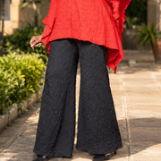V-neck slit sleeve top
