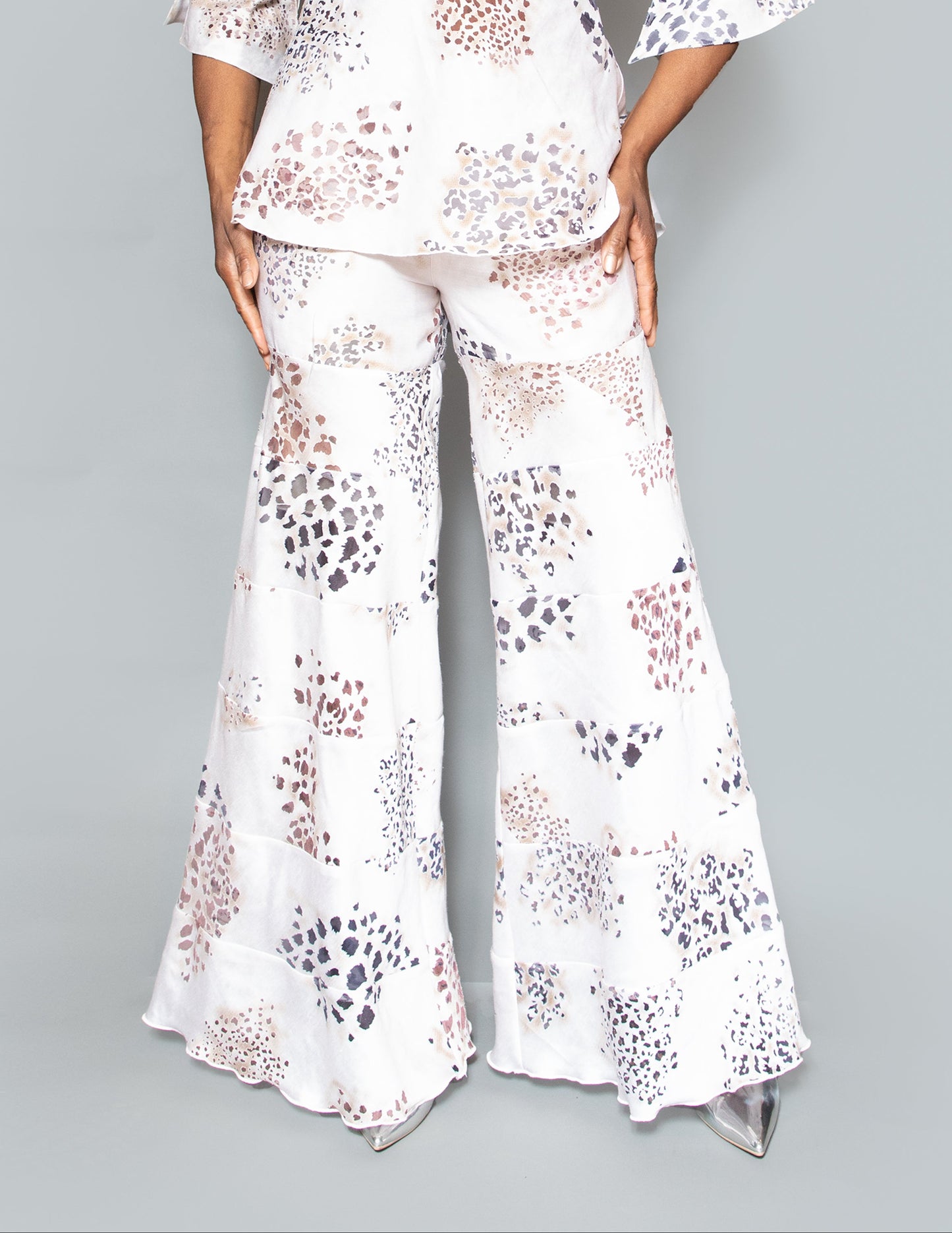 Animal layered pants