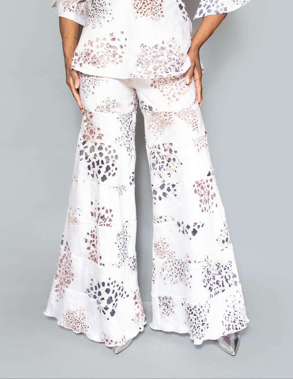 Animal layered pants