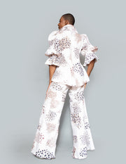 Animal layered pants