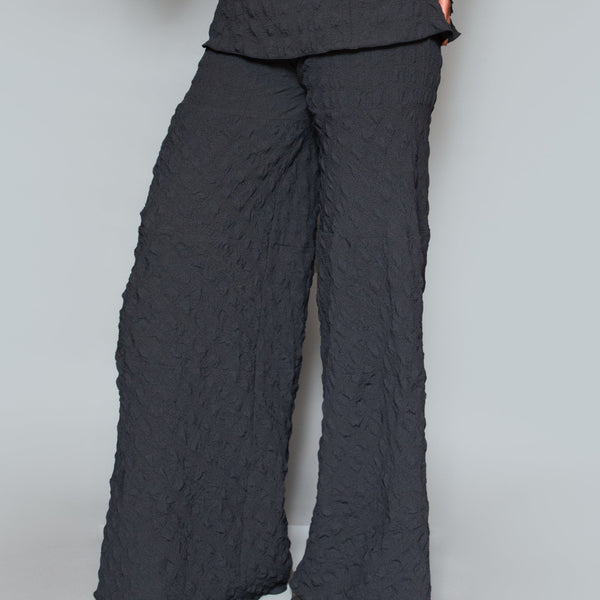 Layered wide leg pants