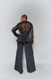 Wrap cuff detail top