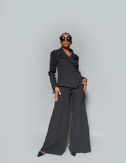 Wrap cuff detail top