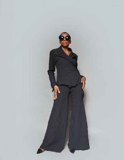 Wrap cuff detail top