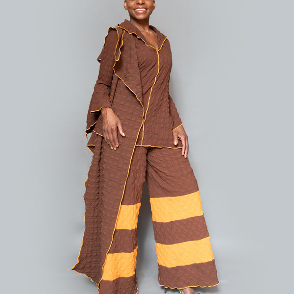 Slit shawl