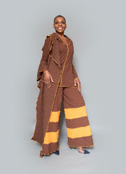 Slit shawl