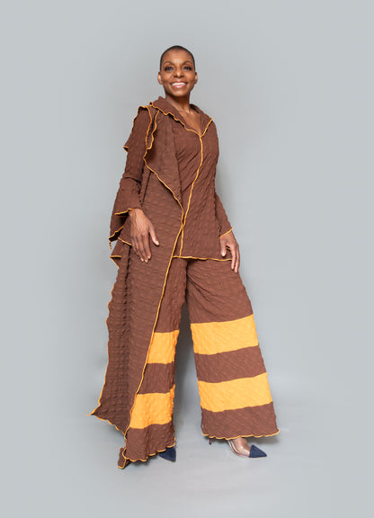 Slit shawl