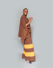 Slit sleeve overlock details tunic