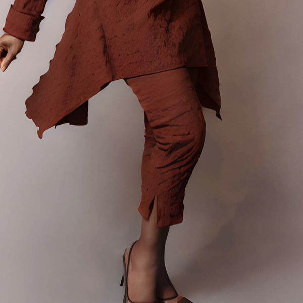 Slim cropped pant