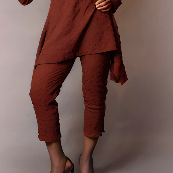 Slim cropped pant