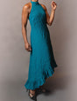 Halter high low dress