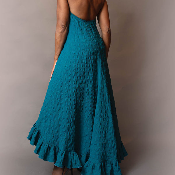 Halter high low dress