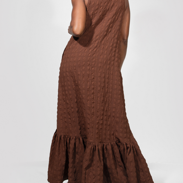 Sleeveless maxi dress