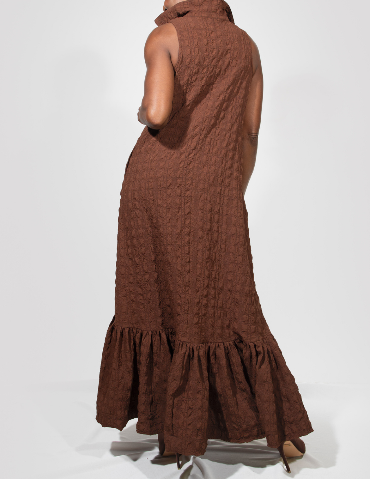 Sleeveless maxi dress