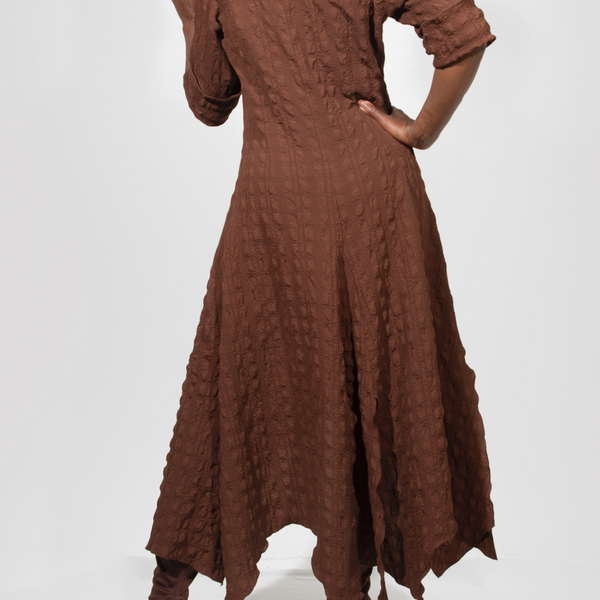 Drama hem dress