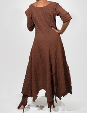 Drama hem dress