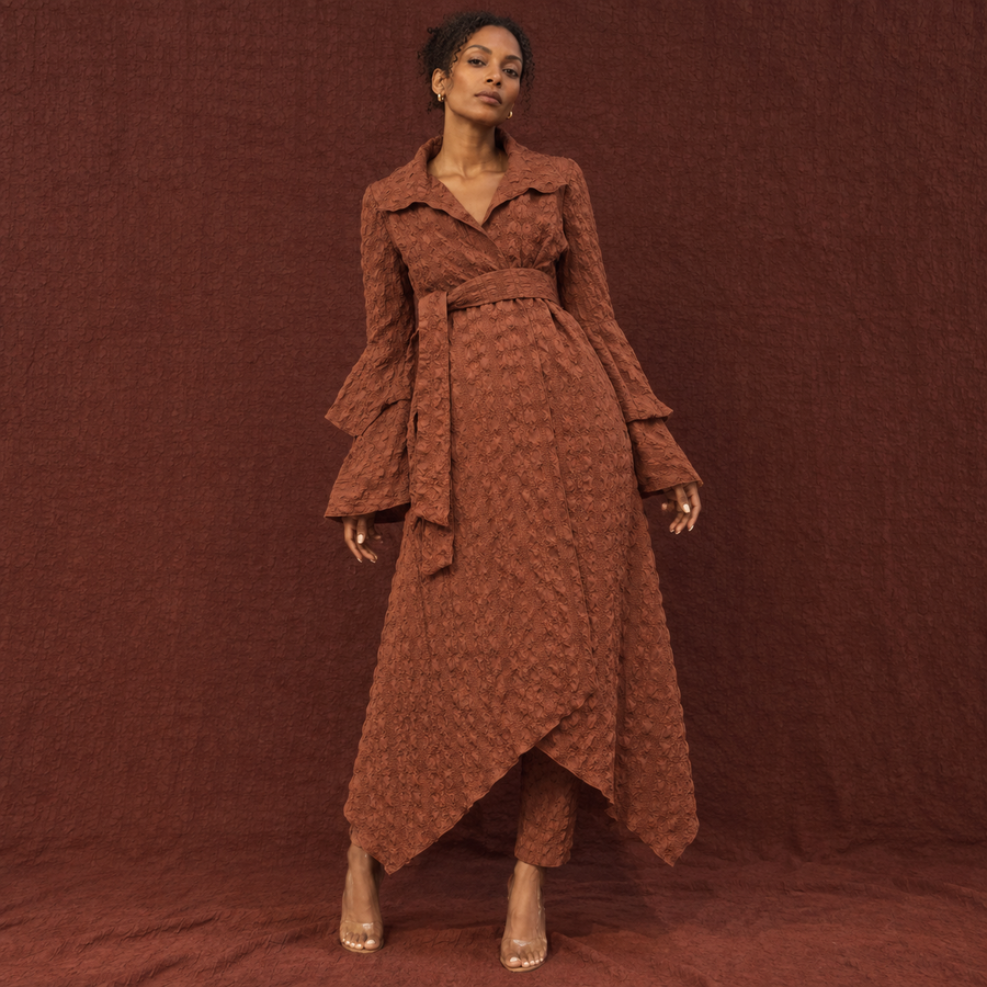 Long Asymmetrical duster