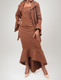 Tube w/high low hem dress