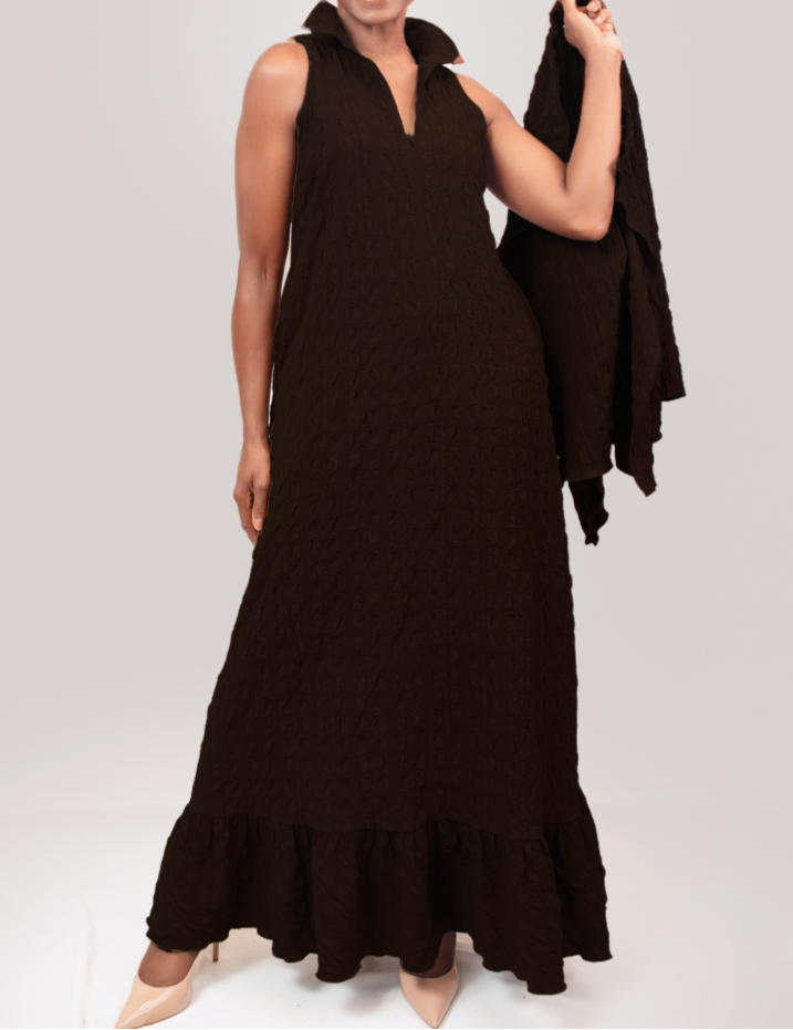 Sleeveless maxi dress