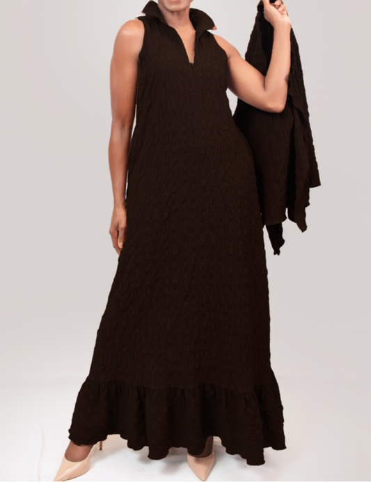 Sleeveless maxi dress